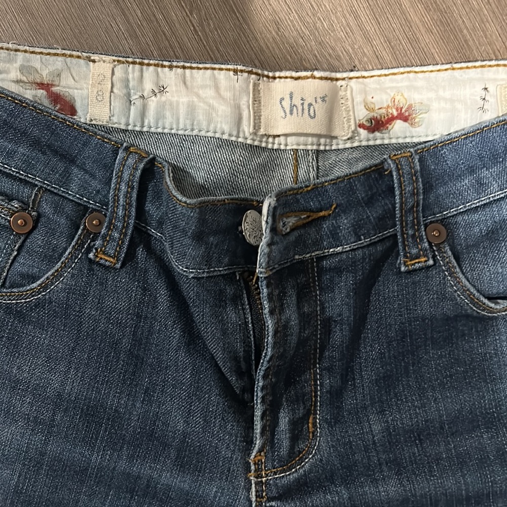 Shio Low rise skinny jeans